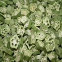 dehydrated nutritious freeze dried okra - product's photo