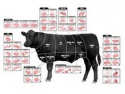 frozen beef heart - product's photo