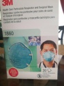 3m 1860 face mask ,3m 1860 respirator medical surgical for sale - product's photo